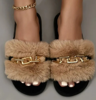 Sandália Puf Ladie Chain