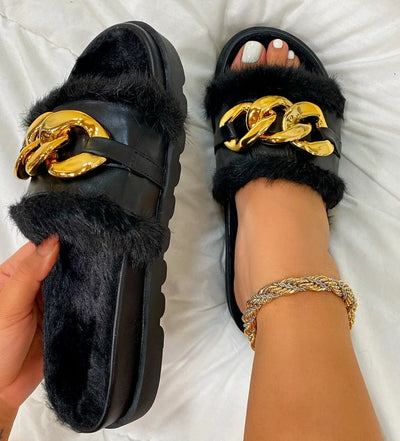 Sandália Ladie Luxury Chain