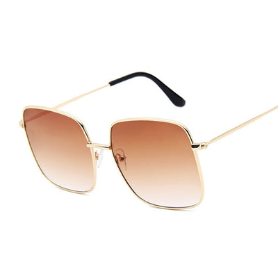 Óculos de Sol Feminino Fashion Square Sunglasses