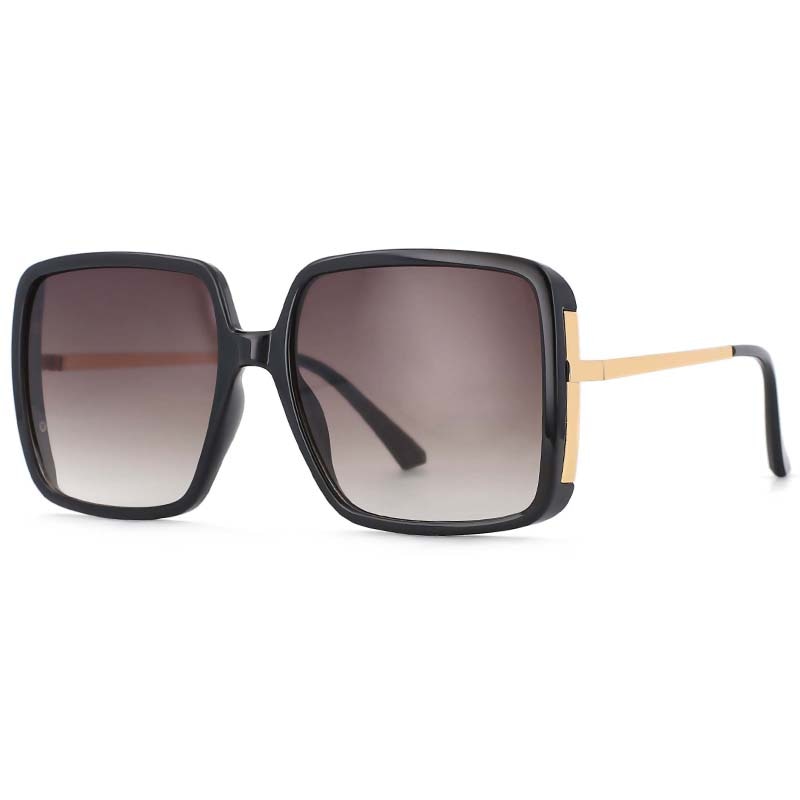 Óculos de Sol Female Big Frame Vintage