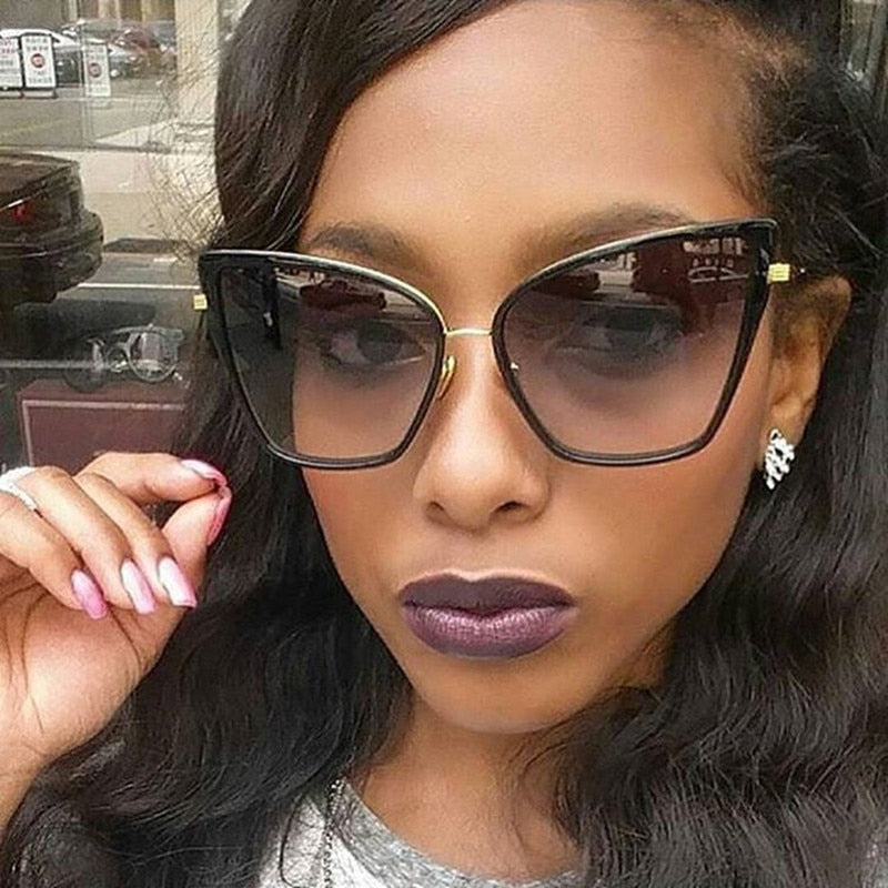 Óculos de Sol Feminino Cat Brand Lux