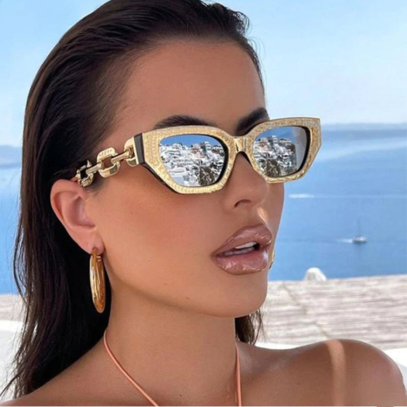 Óculos de Sol Feminino Cat Eye Sunglasses