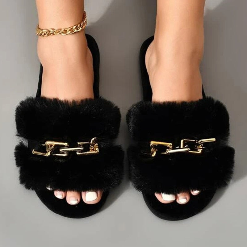 Sandália Puf Ladie Chain